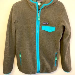 Patagonia Women’s Synchilla with full zip and hood
